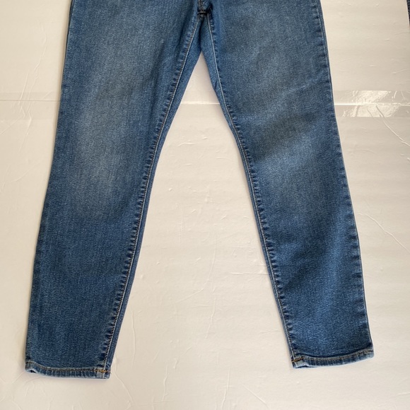 Gap Blue Skinny Ankle Jeggings Petite Size 4/27 - Picture 4 of 6